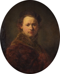 Self portrait by Rembrandt