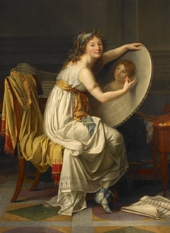 Self-portrait by Rose-Adélaïde Ducreux