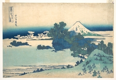Shichirigahama in Sagami Province (Sōshū Shichirigahama) by Katsushika Hokusai