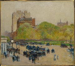 Spring Morning in the Heart of the City by Childe Hassam