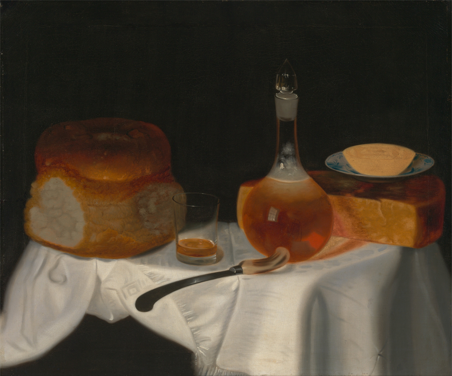 Still Life with Bread, Butter and Cheese
