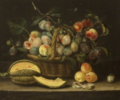 Still Life with Fruit by Jacques Linard