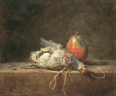 Still Life with Partridge and Pear