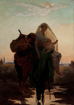 Study for "Flight of the Holy Family to Egypt"