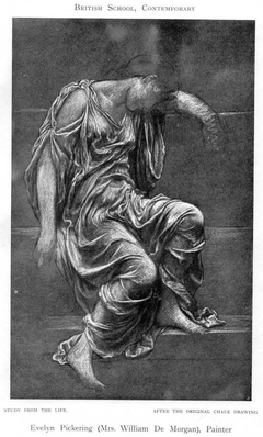 Study from the life by Evelyn De Morgan