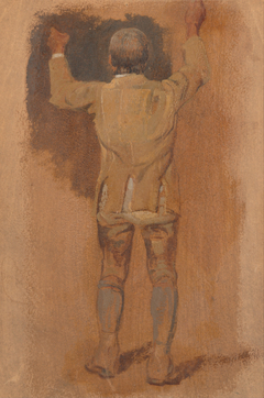 Study of a Groom, Seen from Behind by Anonymous