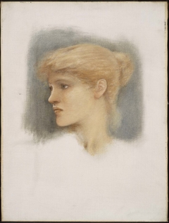 Study of a Young Woman's Head