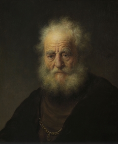 Study of an Old Man with a Gold Chain by Rembrandt