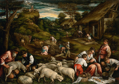 Summer (with Sacrifice of Isaac) by Francesco Bassano the Younger