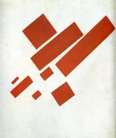 Suprematist Painting: Eight Red Rectangles by Kazimir Malevich
