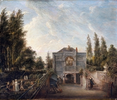 The Artist's Studio, Bayswater by Paul Sandby