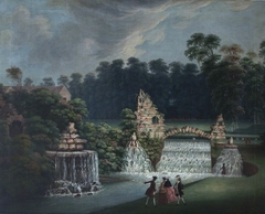 The Cascade at Belton, Lincolnshire by Thomas Smith