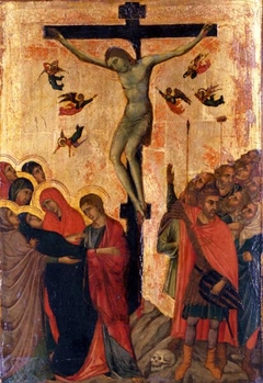 The Crucifixion by Duccio di Buoninsegna