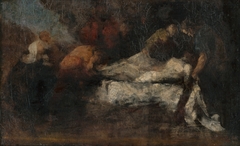 The Entombment of Christ by Gyula Stetka