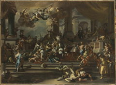 The Expulsion of Heliodorus from the Temple by Francesco Solimena