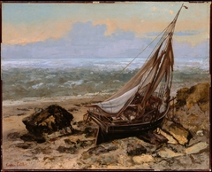 The Fishing Boat by Gustave Courbet