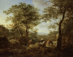 The Ford and Halt of the Travelers by Jan Both