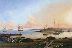 The Fort and Ten Pound Island, Gloucester, Massachusetts by Fitz Henry Lane