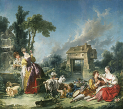 The Fountain of Love by François Boucher