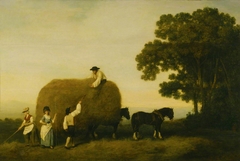 The Haymakers by George Stubbs