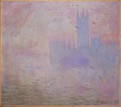 The Houses of Parliament, Seagulls by Claude Monet
