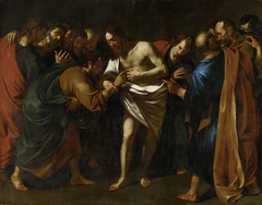 The Incredulity of St Thomas by Wouter Pietersz. II Crabeth