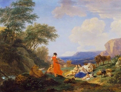 The Infant Jupiter with the Nymphs on Mount Ida
