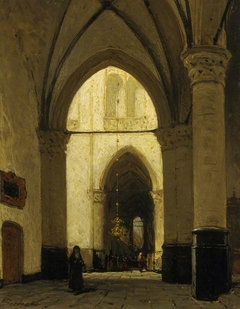 The Interior of Alkmaar Church