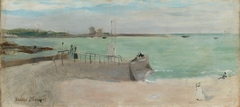 The Jetty, Isle of Wight by Berthe Morisot