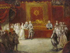 The Marriage of George III by Joshua Reynolds