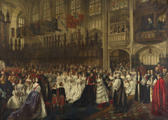 The Marriage of the Prince of Wales with Princess Alexandra of Denmark, Windsor, 10 March 1863