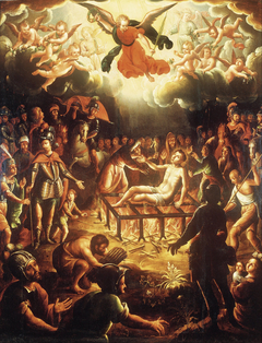 The Martyrdom of Saint Lawrence by Hipólito de Rioja