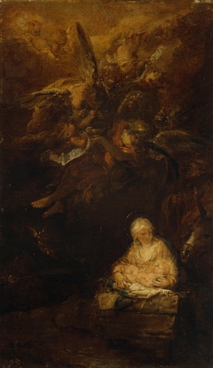 The Nativity by Bartolomeo Biscaino