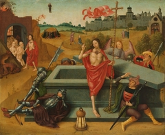 The Resurrection by Master of the Amsterdam Death of the Virgin