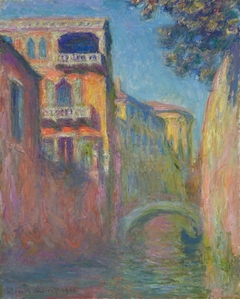 The Rio della Salute, 1908 by Claude Monet