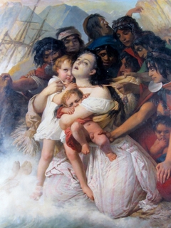 The Shipwreck of 'Young Daniel' by Raymond Monvoisin