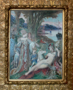 The Unicorns by Gustave Moreau