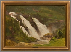 The Verma Waterfalls. Study by Georg Saal