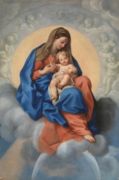 The Virgin and Child in Glory by Carlo Maratta