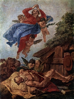 The Virgin Appearing to Saint Jerome