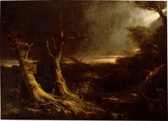 Tornado in an American Forest by Thomas Cole