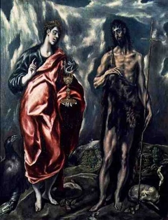 John the Baptist and Saint John the Evangelist by El Greco
