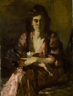 Portrait of Lizzie Ansingh by Thérèse Schwartze