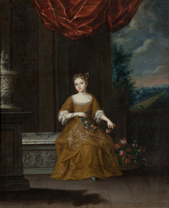 Ursula Christina Reiniera (1719-1747), gravin van Reede. Eerste echtgenote van Jan Maximiliaan Baron van Tuyll van Serooskerken by Marcus Lodovicus Antonius Clifford