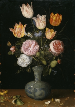 Vase of Flowers by Jan Brueghel the Elder