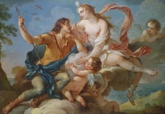 Venus & Adonis or Aurora & Cephalus