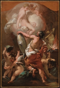 Venus Ordering Armor for Aeneas at Vulcan's Forge