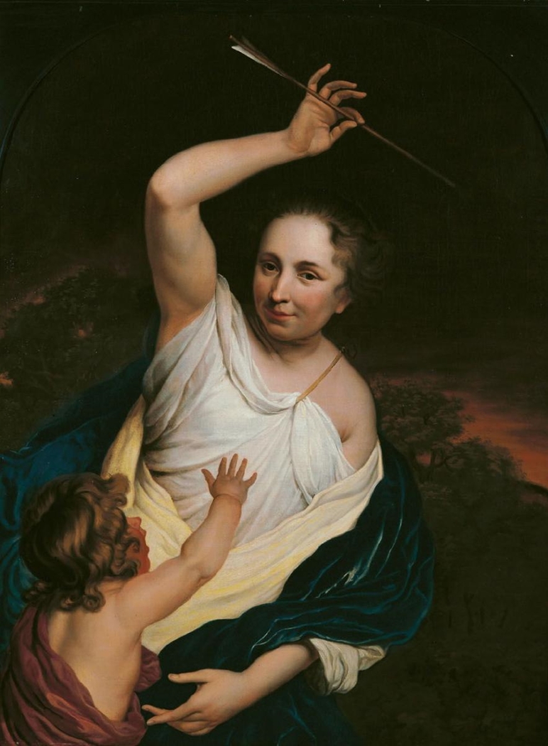 Venus punishing Cupid