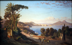 View of Naples by Carl Götzloff