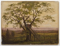 Vista from a Tree Platform by Albert Bierstadt